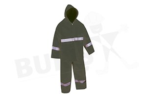 Balıkçı Takım Yağmurluk Reflektörlü Haki
