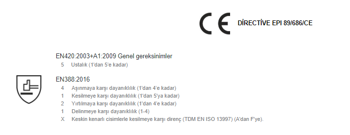 delta plus eldiven