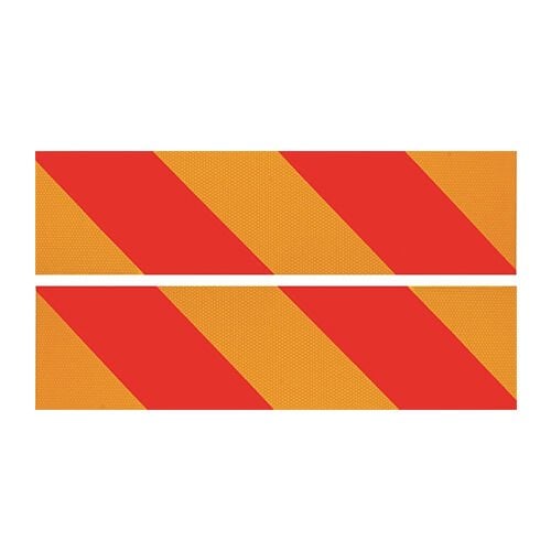 Reflektörlü Araç Arkası Tabela