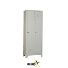 Şantiye Tipi 2 Kapılı Soyunma Dolabı