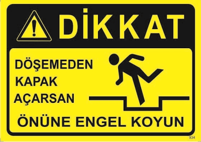 Döşemeden Kapak Açarsan Önüne Engel Koyun