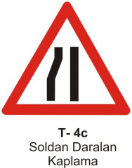 Soldan Daralan Kaplama