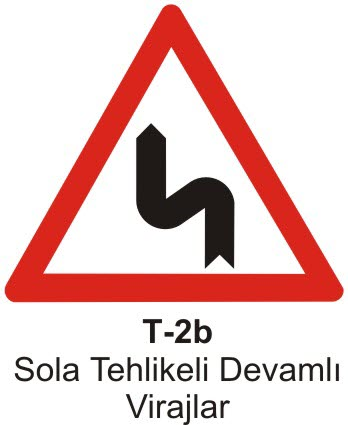 Sola Tehlikeli Devamlı Viraj
