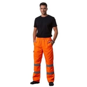 Soğuk Ortam Pantolonu Turuncu | Soğuk Hava Pantolonu | Soğukta Hava İş Pantolonu