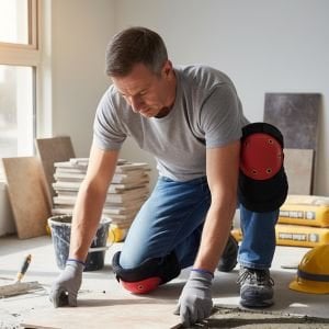 Vento Sünger Destekli Poliüretan Dizlik | Koruyucu Dizlik