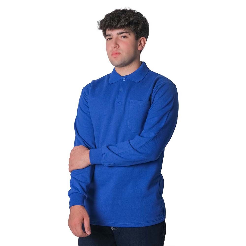 Polo Yaka Sweatshirt 3 İplik