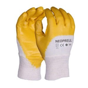 Neoprel Sarı Nitril İş Eldiveni ( 1 Koli 360 Çift )