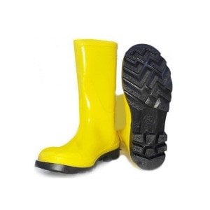 Gezer Sarı PVC Uzun Çizme | Sarı Pvc Çizme | Sarı İşçi Çizmesi