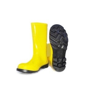 Gezer Sarı PVC Kısa Çizme