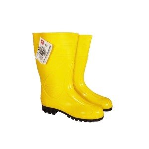 Gezer Sarı PVC Kısa Çizme