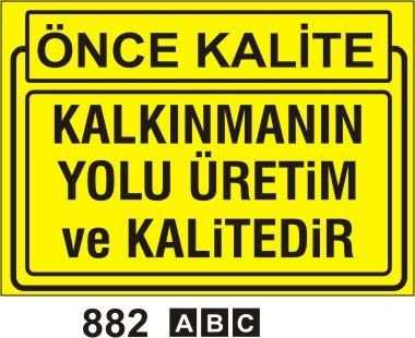 Kalkınmanın Yolu Üretim ve Kalitedir