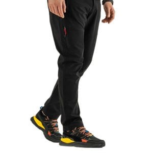 Softshell Pantolon Rüzgar Su Geçirmez İş Pantolonu Siyah