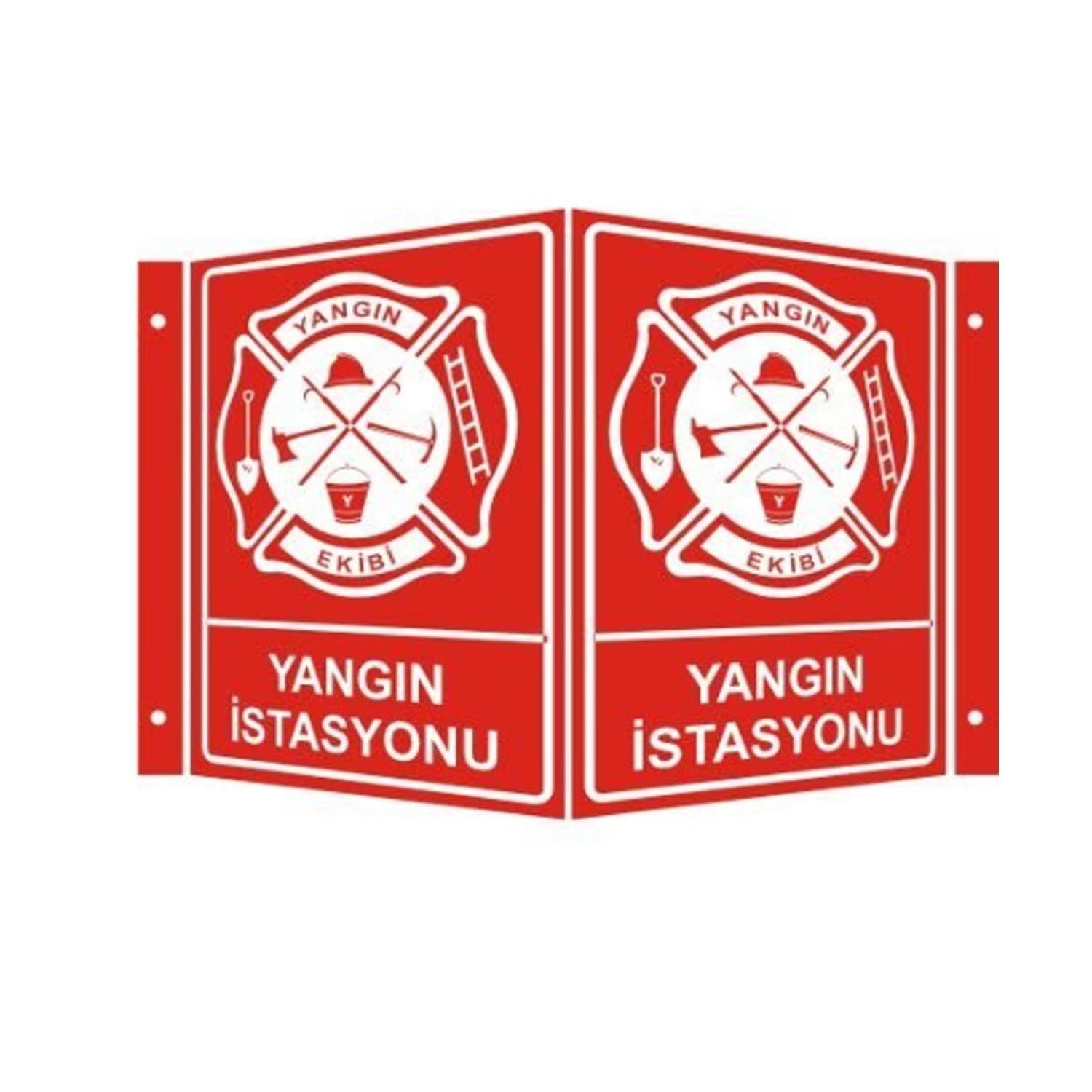 Yangın İstasyonu Panoramik Levha (35x56cm)