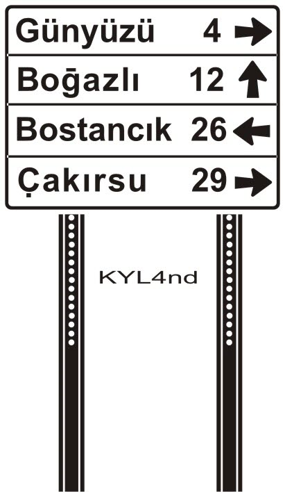 Köy Yön Levhaları