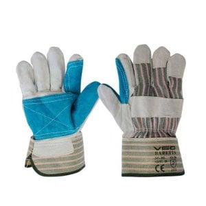 Veo Baretta Deri Takviyeli İş Eldiveni