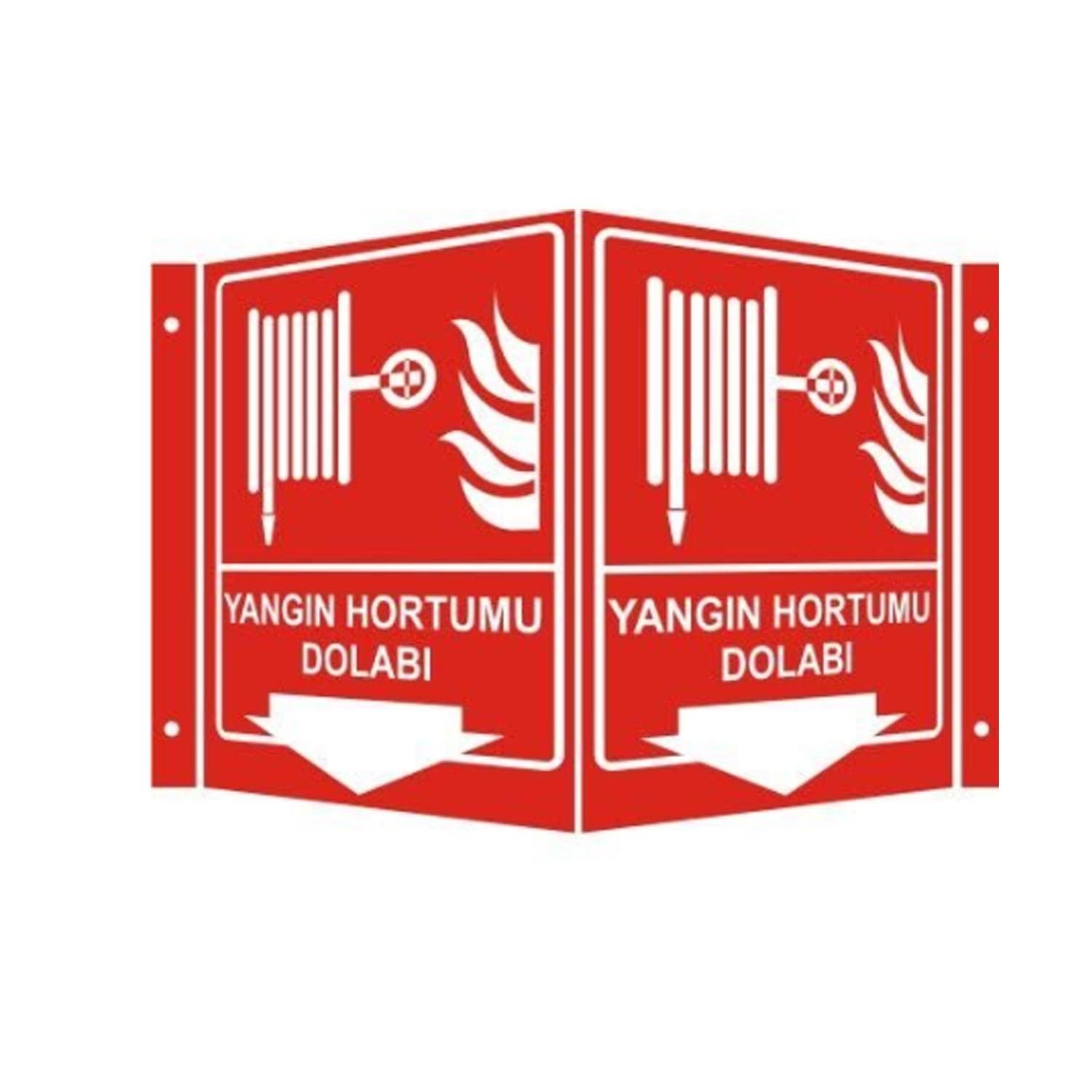 Yangın Hortumu Dolabı Panoramik Levha (35x56cm)