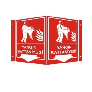 Yangın Battaniyesi Panoramik Levha (35x56cm)