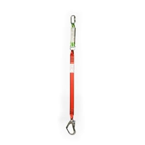 Eksed EKS-241-3 Şok Emicili Tek Bacaklı Kolon Halatlı Lanyard 54 mm 1.20 mt