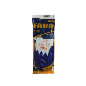 Faba EP-1301 Parmak Ucu Kaplı Örme Nitril Eldiven
