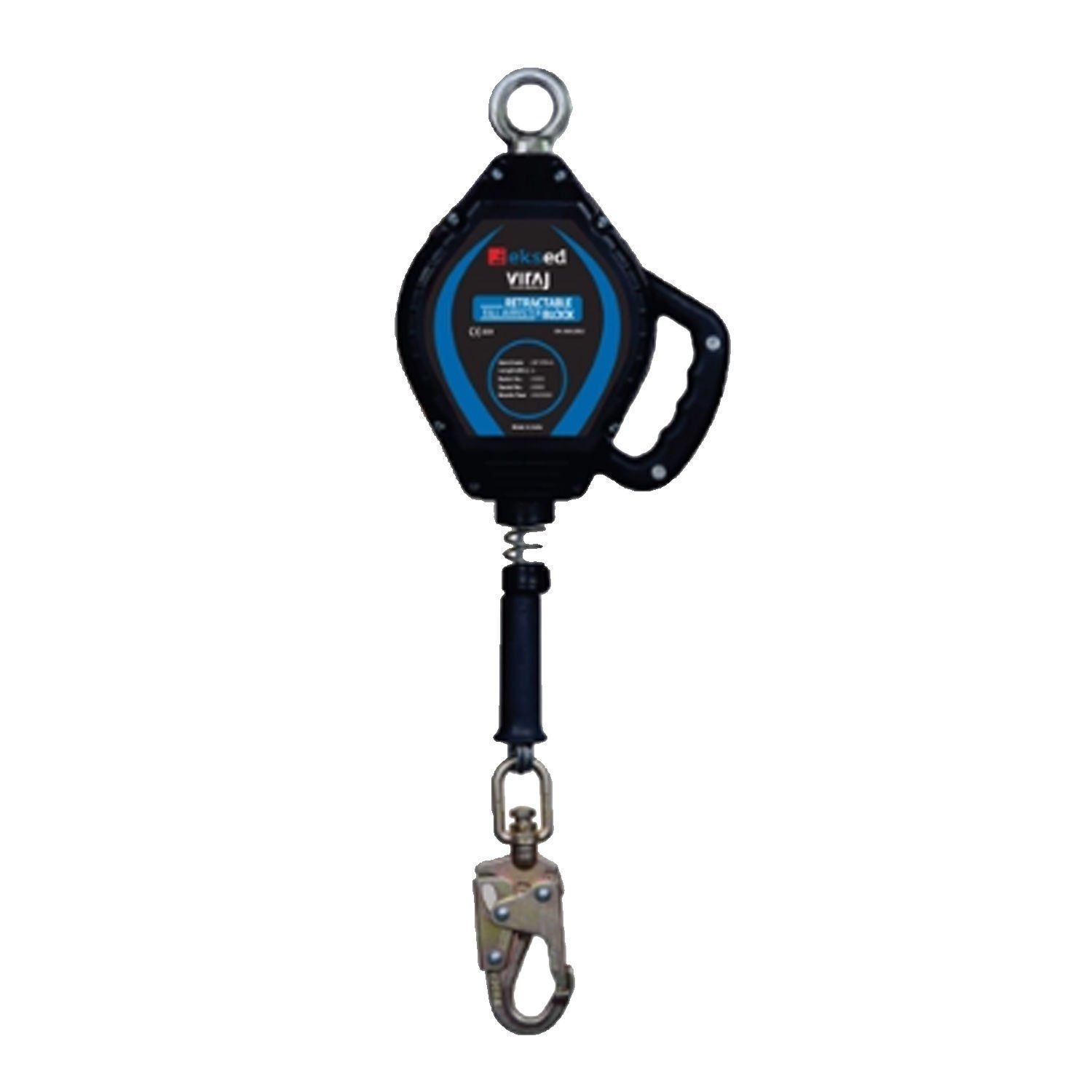 EKS-330-V Çelik Halatlı Geri Sarımlı Düşüş Durdurucu 30 mt