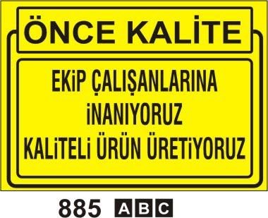 Ekip Çalışanlarına İnanıyoruz Kaliteli Ürün Üretiyoruz