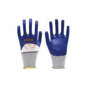 Faba EP-1302 3/4 Kaplı Örme Nitril Eldiven
