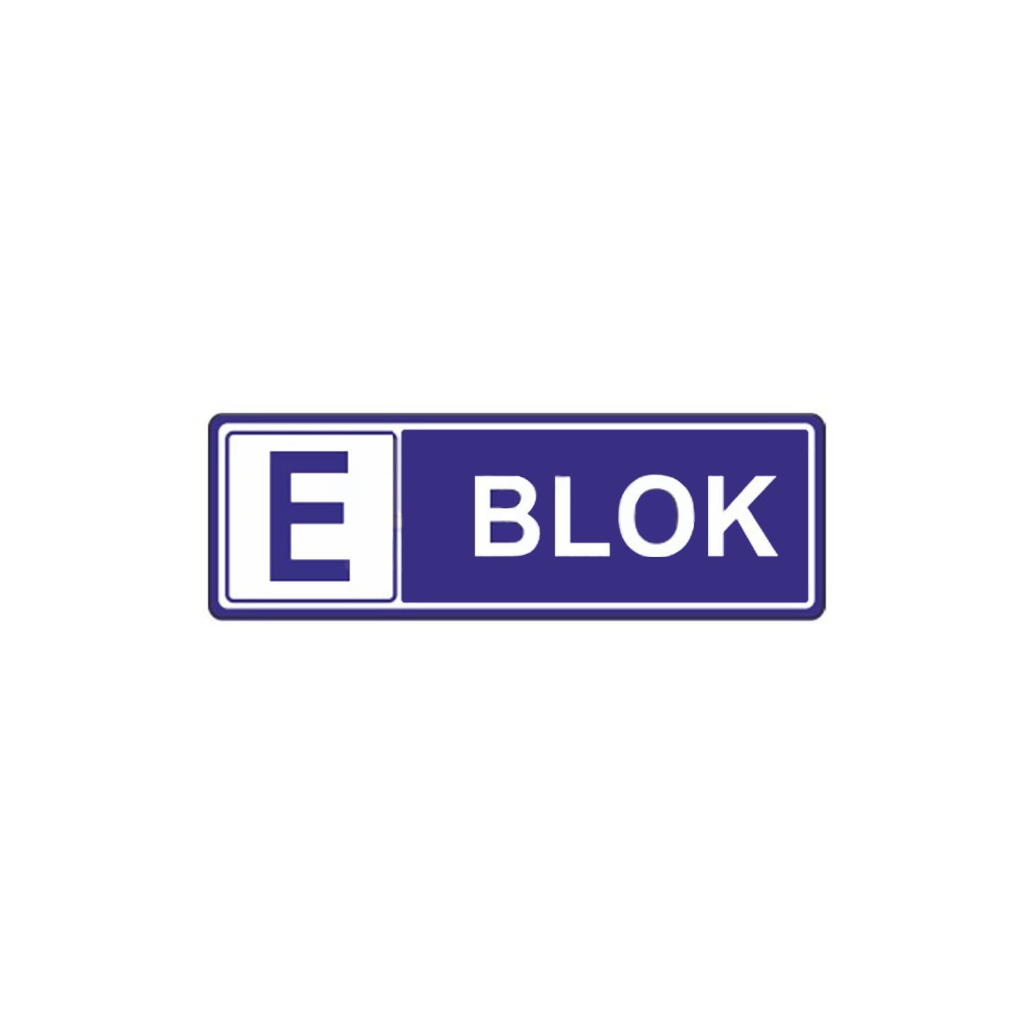 E Blok Levhası