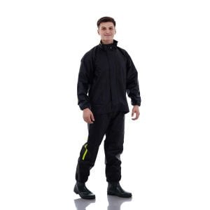 Reflektörlü Moto Kurye Yağmurluğu