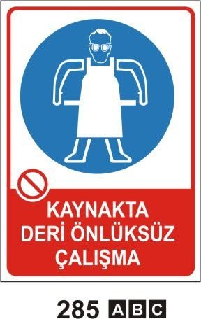 Kaynakta Deri Önlüksüz Çalışma