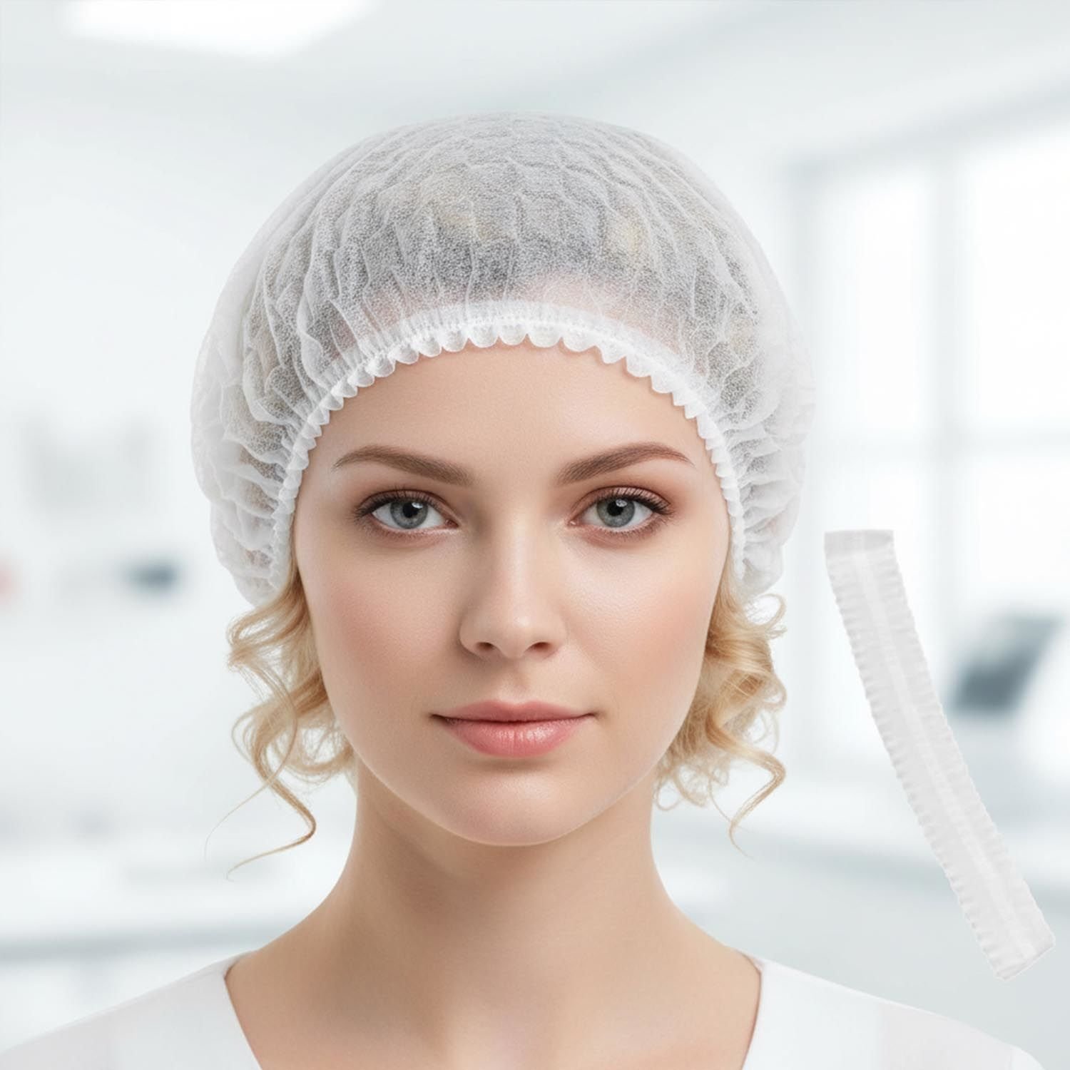 Akordiyon Kullan At Saç Bonesi 100'lü Paket