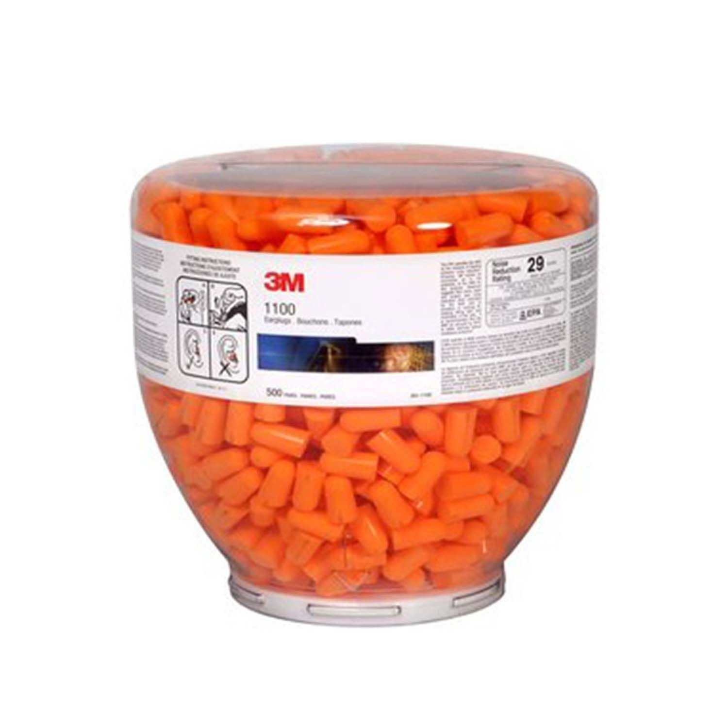 3M 1100B Kulak Tıkacı Dispenser Refill 500 Adet