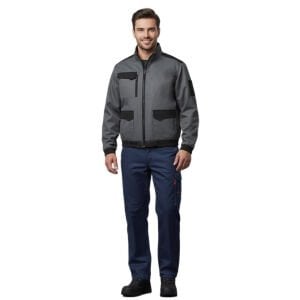 Delta Plus M2VE3 Gri Turuncu İthal İş Montu