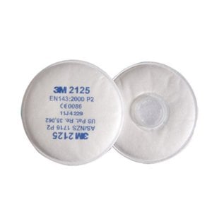3M 2125 Toz, Sis, Duman Filtresi (EN143) FFP2
