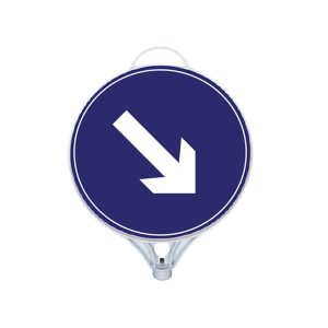 Sağdan Gidiniz Tabelası Tek Taraflı  (9108)