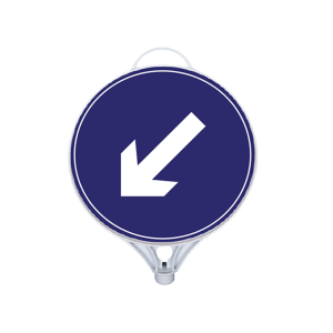 Soldan Gidiniz Tabelası Tek Taraflı  (9109)