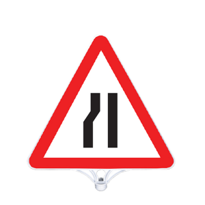 Soldan Daralan Yol Tabelası Tek Taraflı  (9204)