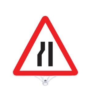 Soldan Daralan Yol Tabelası Tek Taraflı  (9204)