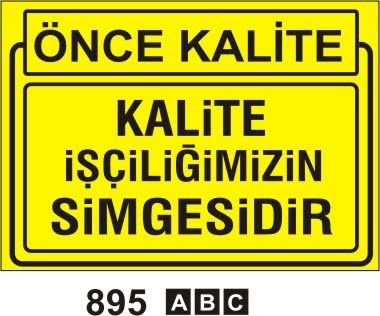 Kalite İşçiliğimizin Simgesidir
