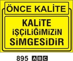 Kalite İşçiliğimizin Simgesidir