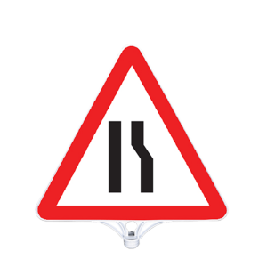 Sağdan Daralan Yol Tabelası Tek Taraflı  (9205)