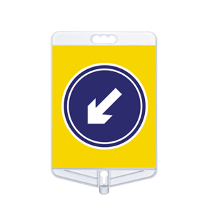 Soldan Gidiniz Tabelası Tek Taraflı  (Mfk 9301)