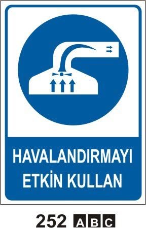 Havalandırmayı Etkin Kullan Levhası