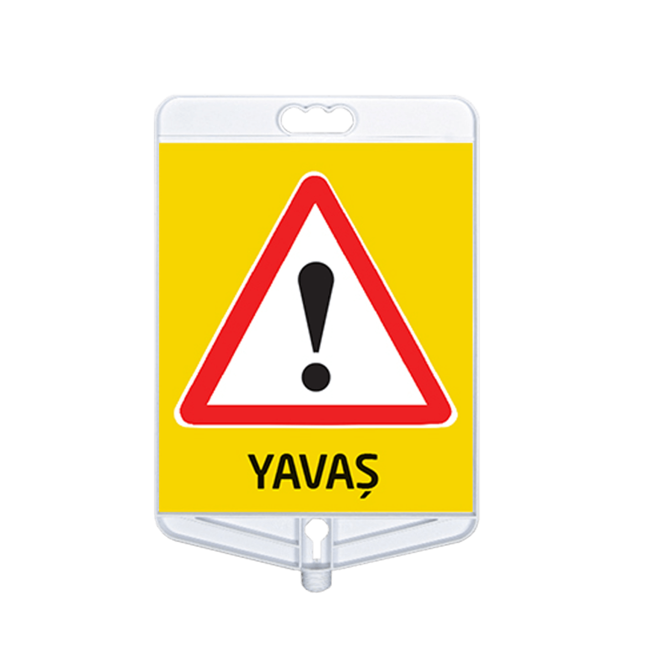 Yavaş Uyarı Tabelası Çift Taraflı  (9309)