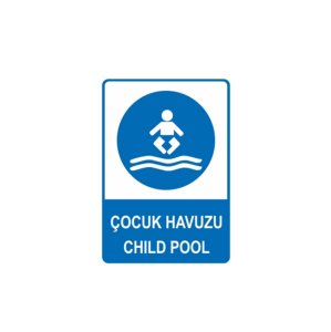 Çocuk Havuzu Levhası