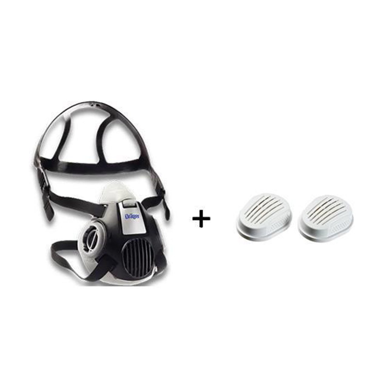 Drager X-Plore 3300 Yarım Yüz Gaz Maskesi + 6738011 P3 Filtre