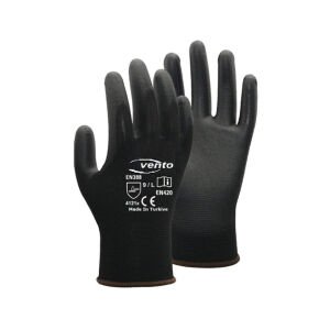 Vento PU Montaj Eldiveni Hassas İş Eldiveni