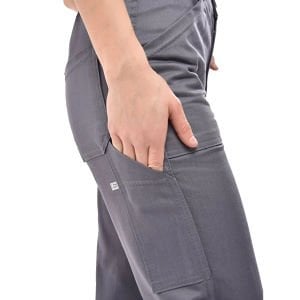 16/12 Gabardin Yazlık İş Pantolonu Gri Renk | İş Pantolonu | Reflektörlü Pantolon