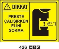 Preste Çalışırken Elini Sokma