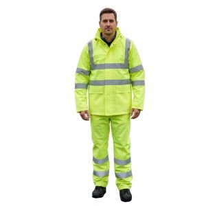 Vento Oxford Kumaş Sarı Reflektörlü Takım Yağmurluk (KT06)