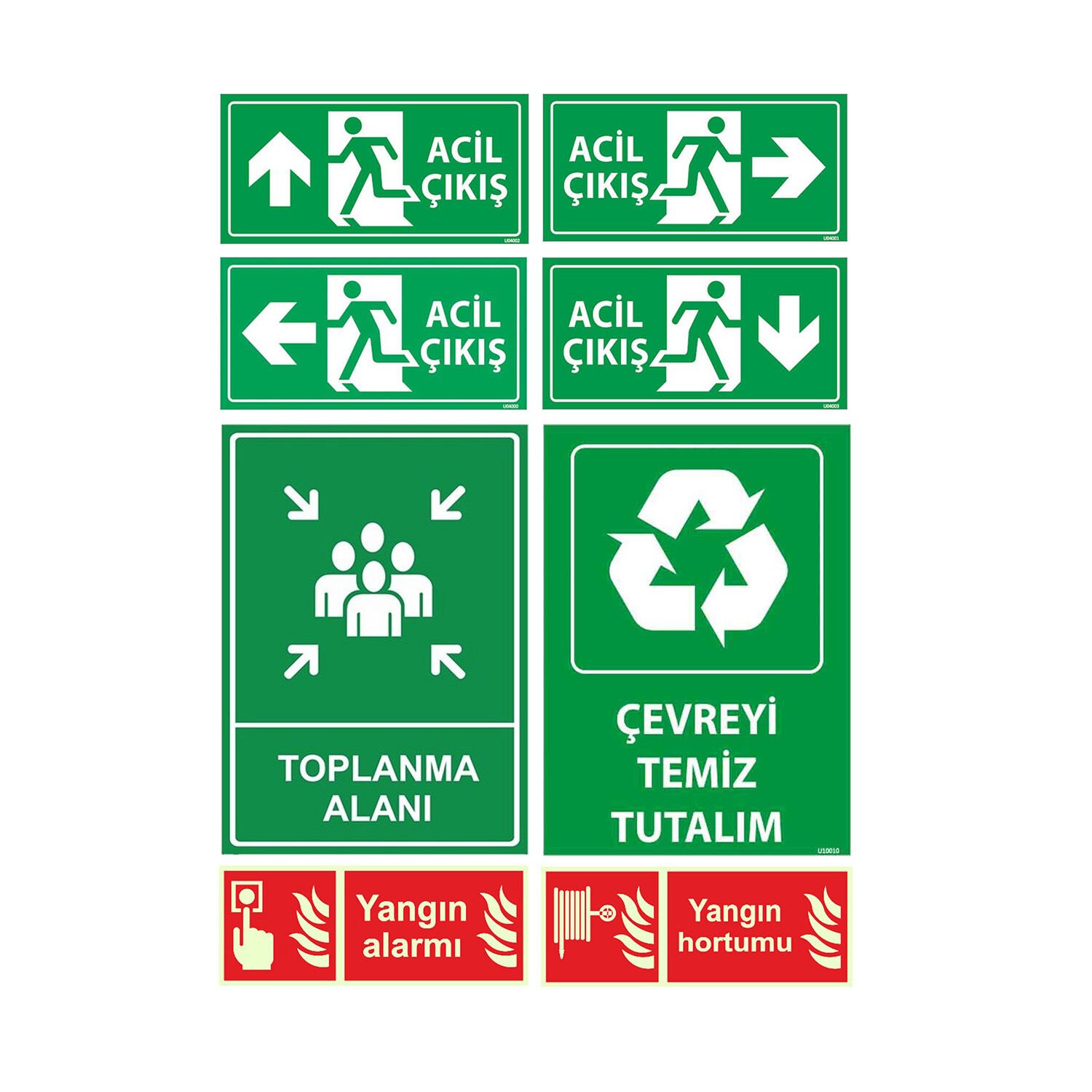 İşlev Apartman/Site - Levha Seti 002 (Fotolümenli)